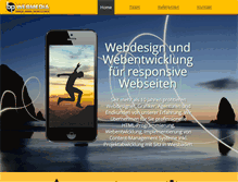 Tablet Screenshot of bp-webmedia.de